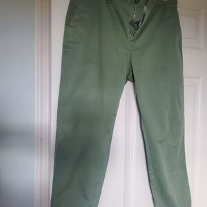 GAP Womens Olive Chinos